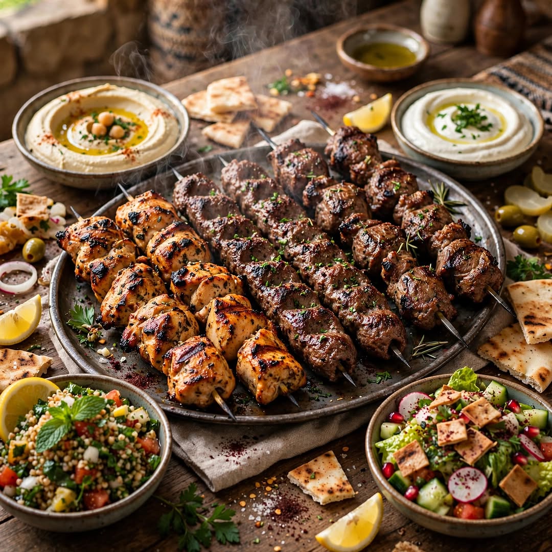 Mixed grill platter